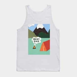 Camping With Dad Tank Top